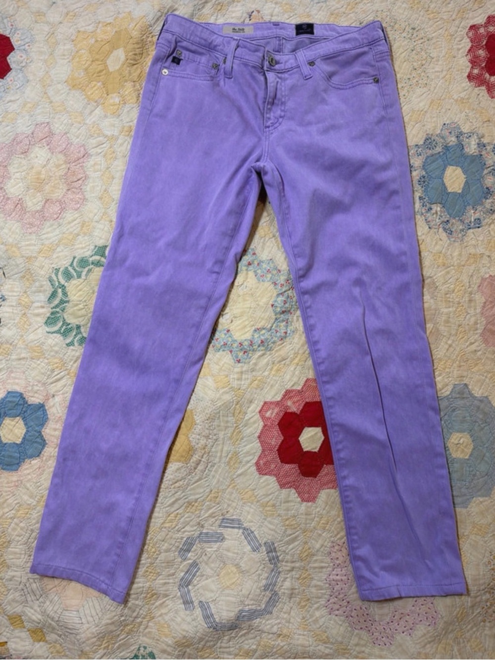 AG Adriano Goldschmied Lavender Skinny Jeans